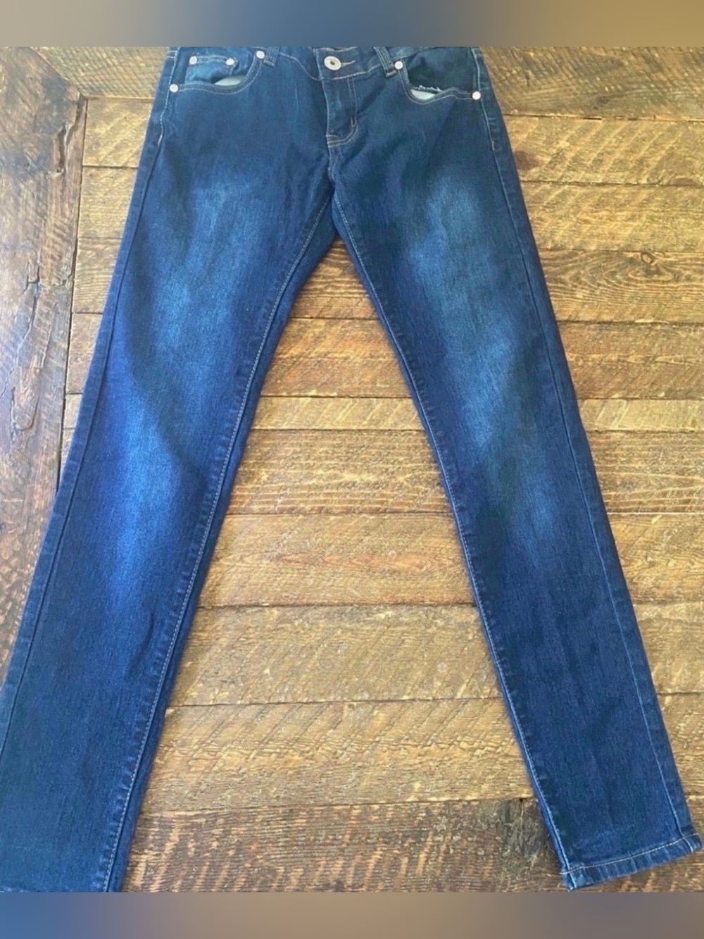 Dark Blue Women’s Slim Fit Jeans (Size 5)